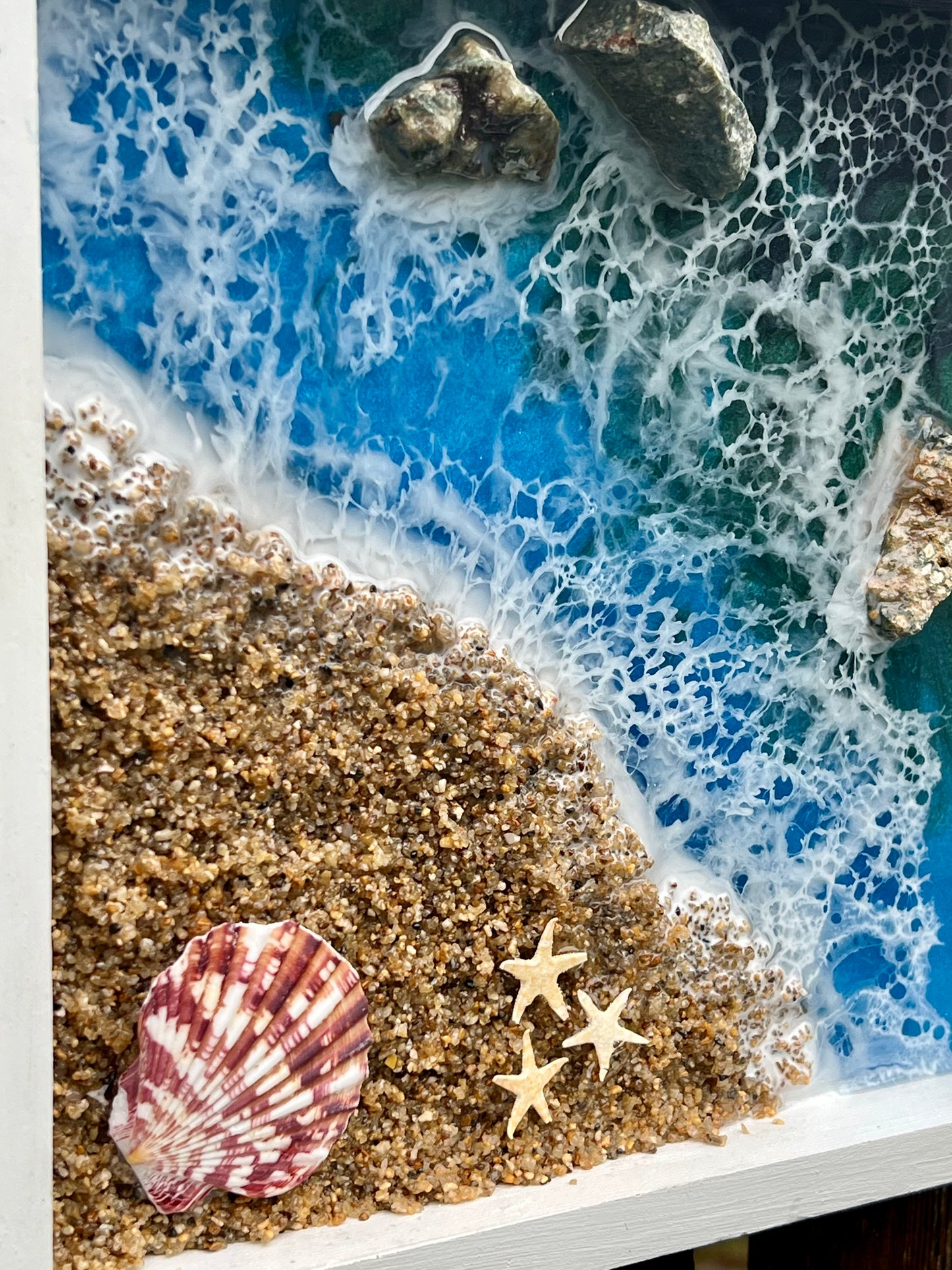 Ocean Epoxy Art