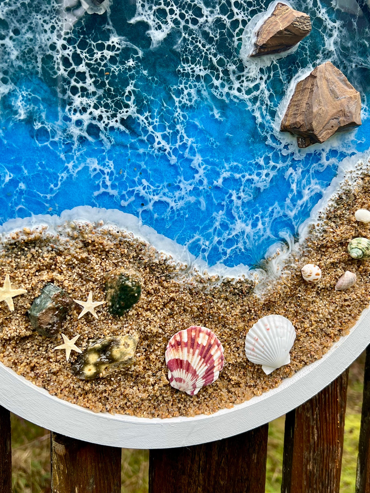 Ocean Epoxy Art