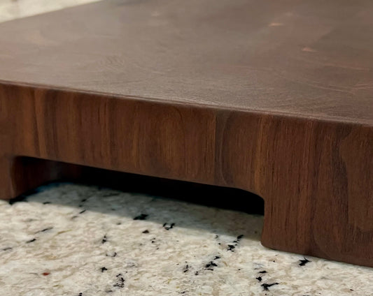 End Grain Walnut Butcher Block