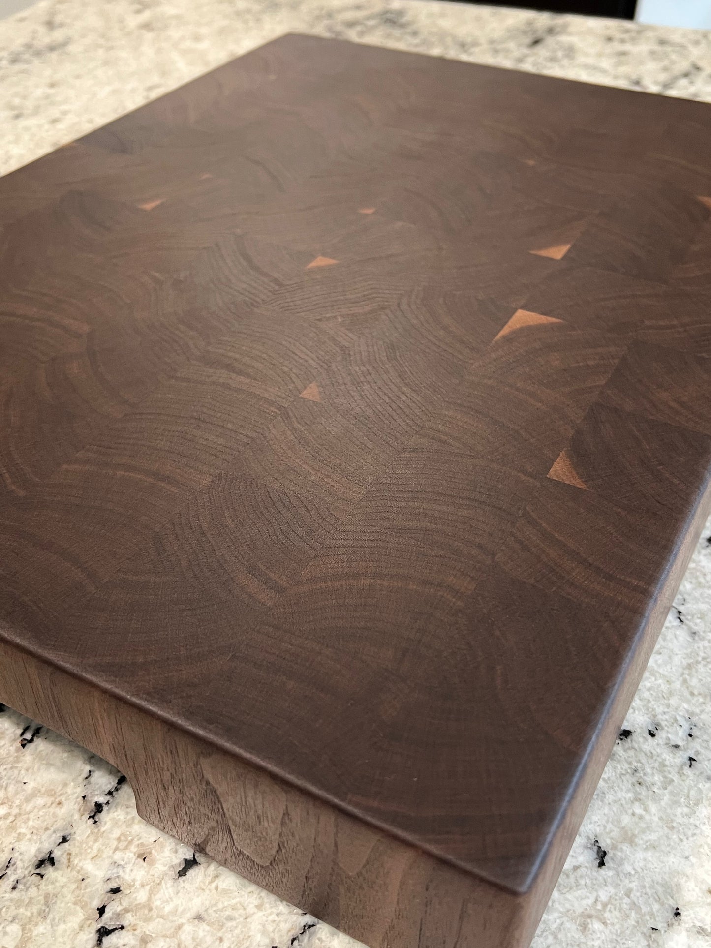 End Grain Walnut Butcher Block