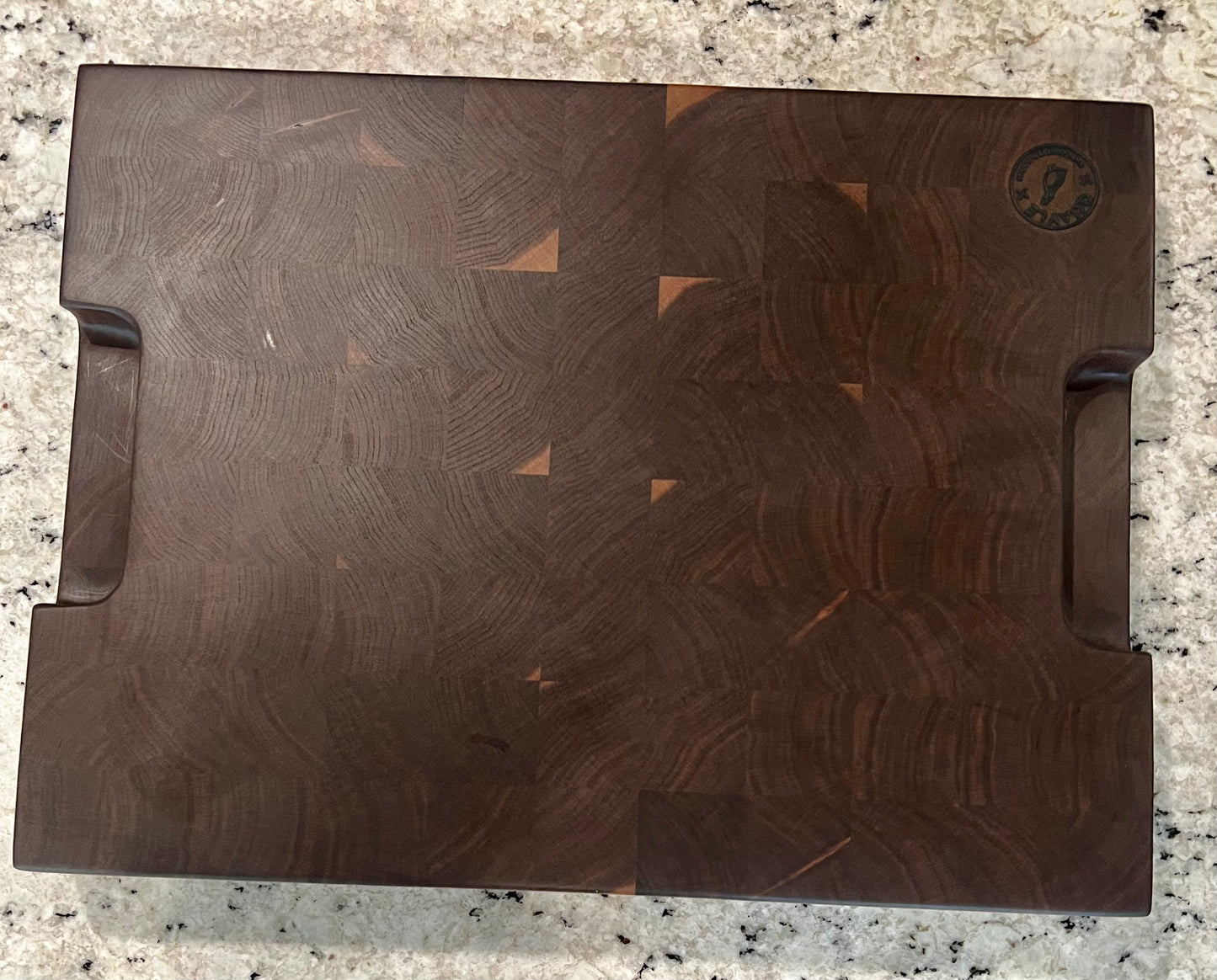 End Grain Walnut Butcher Block