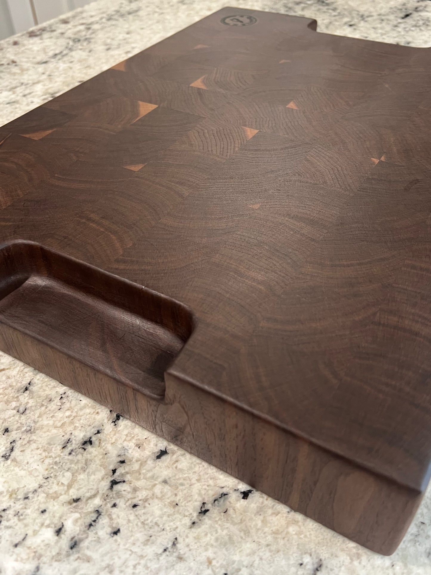 End Grain Walnut Butcher Block