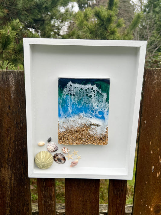 Ocean Epoxy Art