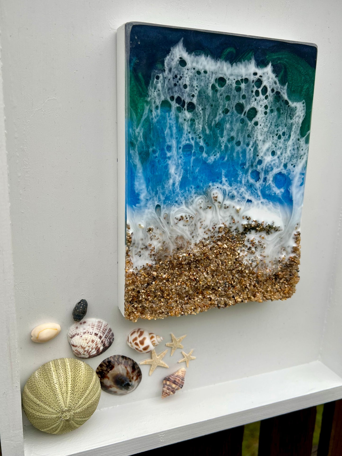 Ocean Epoxy Art