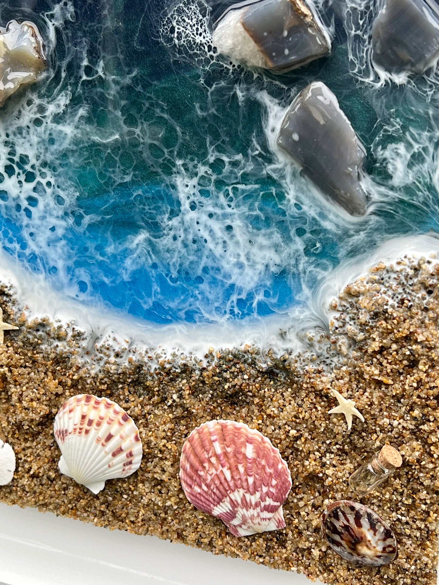 Ocean Epoxy Art