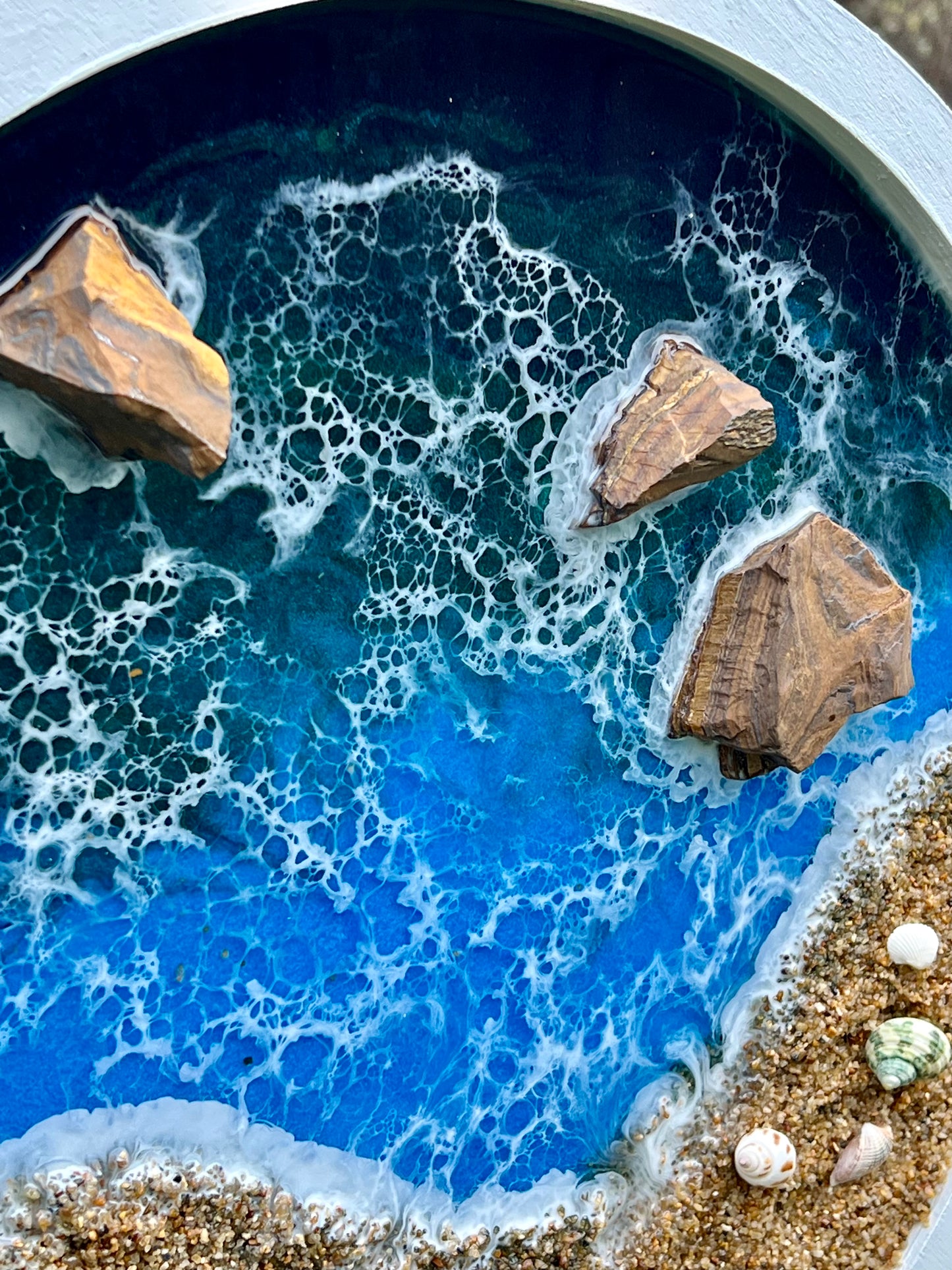 Ocean Epoxy Art
