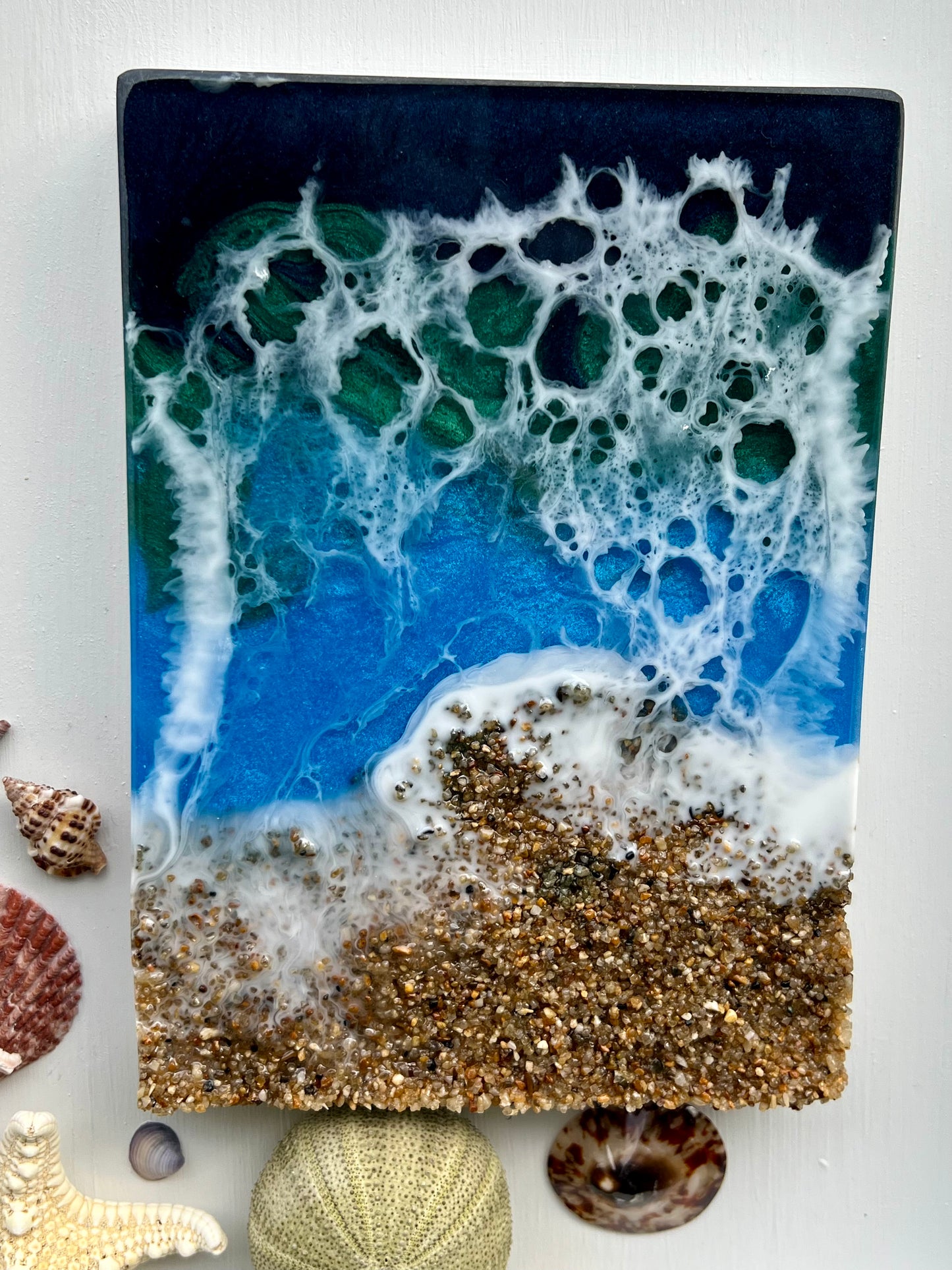 Ocean Epoxy Art
