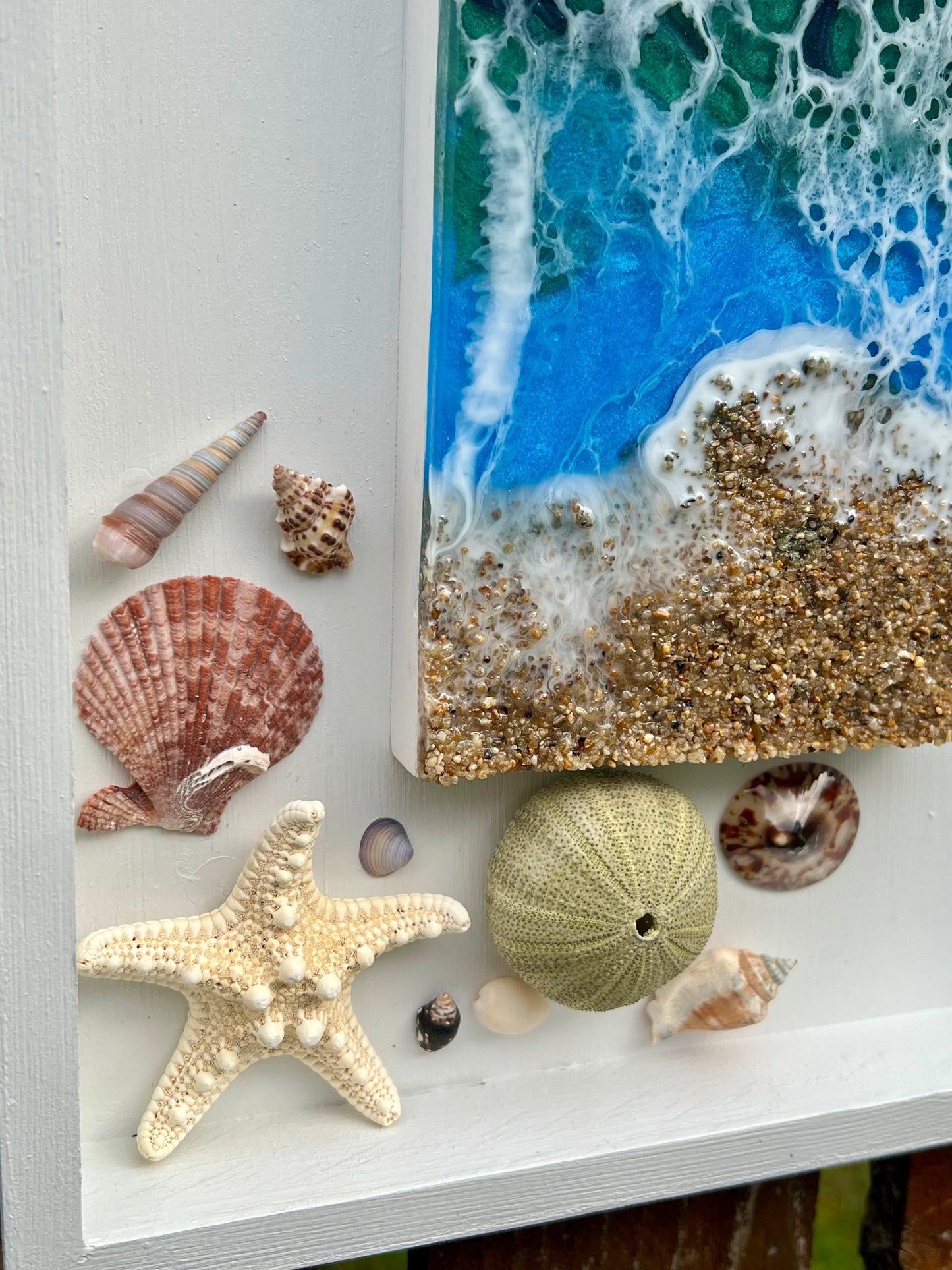Ocean Epoxy Art