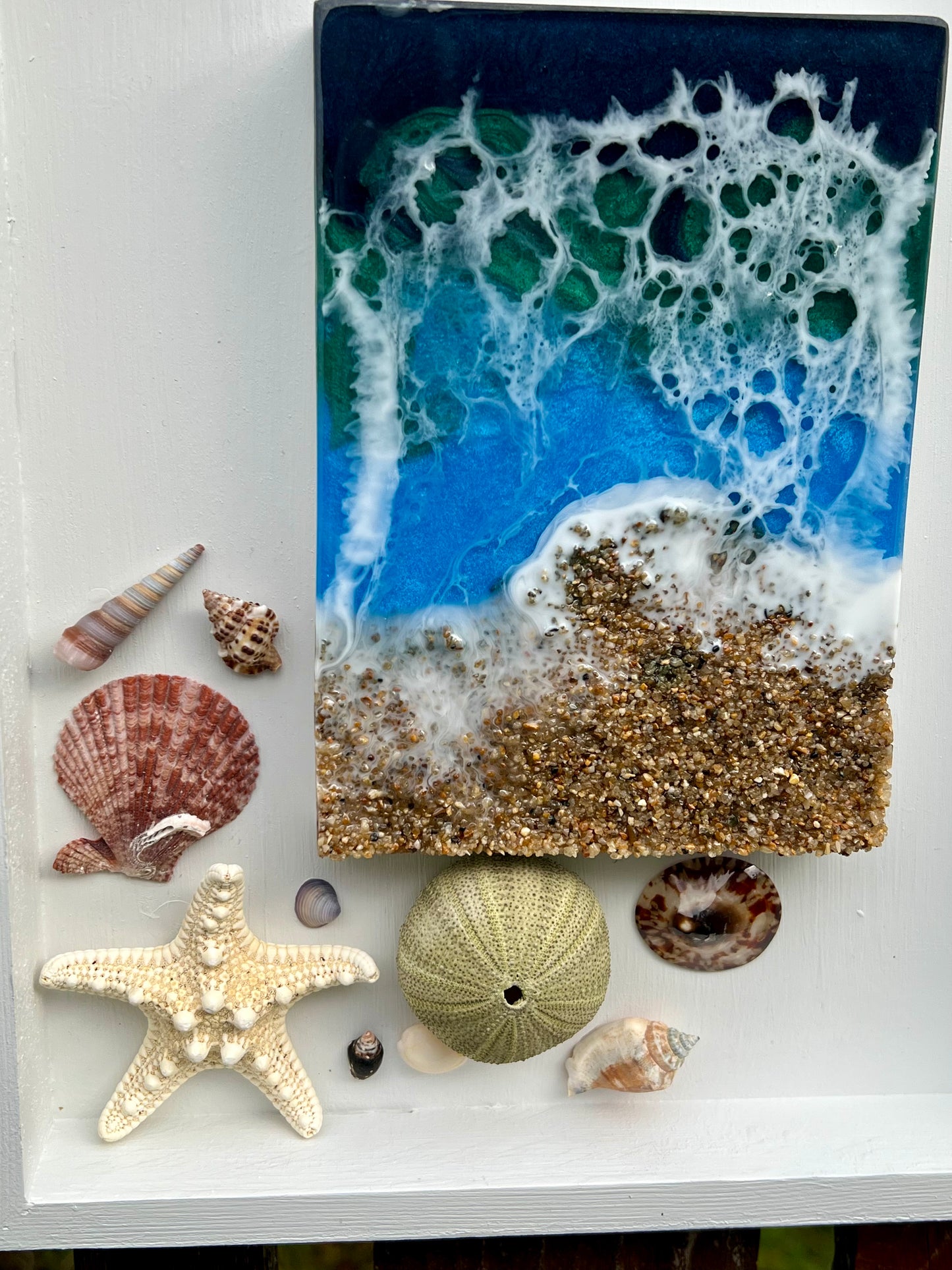Ocean Epoxy Art