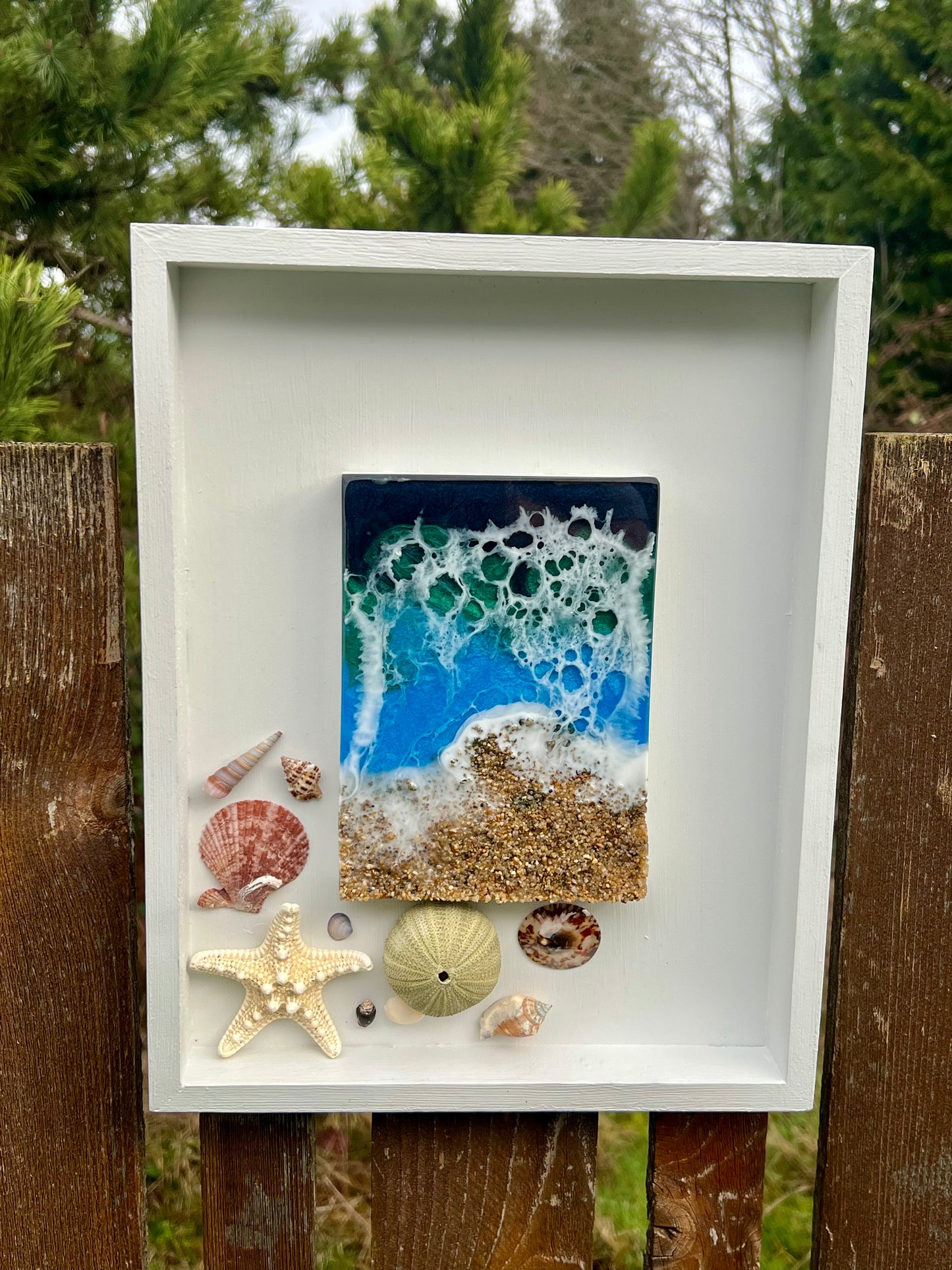 Ocean Epoxy Art