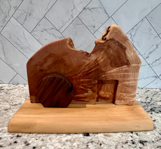 Maple Burl "Empty Tomb" Home Decor